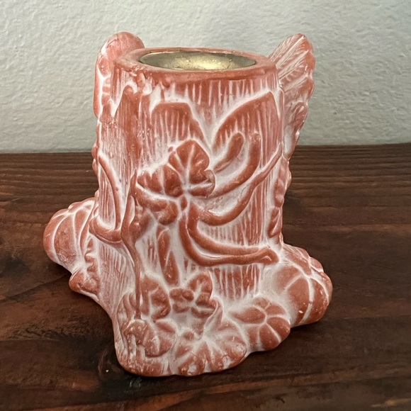 Set of 2 terracotta candle stick holders. - Picture 7 of 9